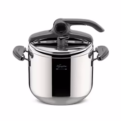 Lagostina Mia Lagoeasy'up, 7 L, Vitrocéramique, Gaz, Halogène, Induction, Plaque étanche, Acier inoxydable, 22 cm, Aluminium, ...