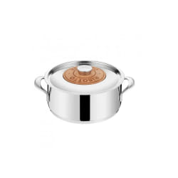 Faitout inox 24cm avec couvercle - 011204032424 - LAGOSTINA