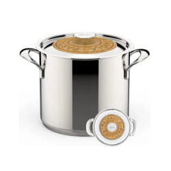Marmite inox 20cm + couvercle - 011204020520 - LAGOSTINA