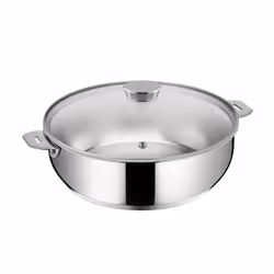 Lagostina Sauteuse avec couvercle 24cm inox - 12138031824