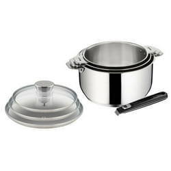 Lagostina - Série de 3 casseroles inox 16/18/20cm 138600007