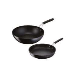 Poêles 26cm + wok 28cm noir - 012165600102 - LAGOSTINA