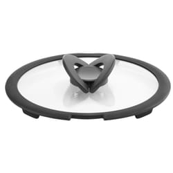 Lagostina Ingenio 010244060120 couvercle Rond Noir, Transparent
