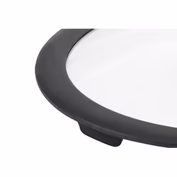 Lagostina Ingenio 010244060128 couvercle Rond Noir, Transparent
