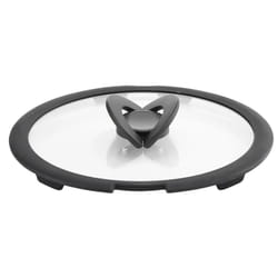 Lagostina Ingenio 010244060126 couvercle Rond Noir, Transparent