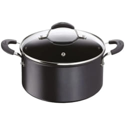 Faitout aluminium 20cm avec couvercle - 12165031220 - LAGOSTINA
