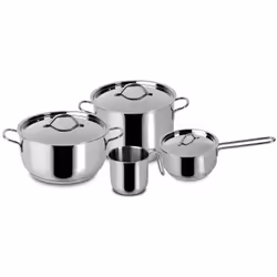 Lagostina Every, Acier inoxydable, Aluminium, Acier inoxydable, Acier inoxydable, Acier inoxydable, Acier inoxydable, Vitrocé ...