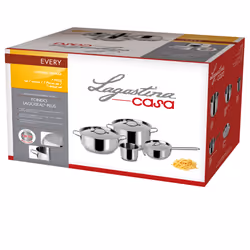 Lagostina Every lot de casseroles 7 pièce(s)