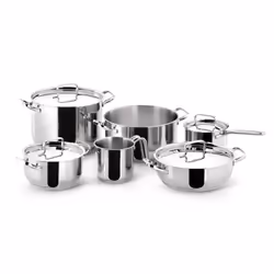 Lagostina 010740600010, Ensemble d’ébullition, Miroir, Acier inoxydable, Acier inoxydable, Acier inoxydable, Acier inoxydable ...