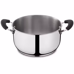 Lagostina Gioiosa, 3,5 L, Rond, Acier inoxydable, Acier inoxydable, Acier inoxydable, Noir, Acier inoxydable