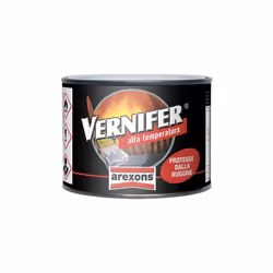 Vernifer e'mail antirouille haute tempe'rature 500 ml noir satine' 4765 re'siste a' des tempe'ratures jusqu'a' 400oC