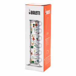 Bialetti L'Omino Italiano Tasse Multicolore Espresso 6 pièce(s)