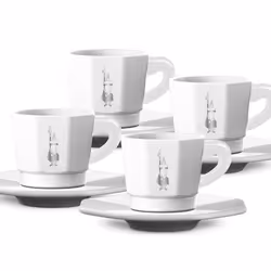 Bialetti RTATZ402 Tasse Blanc Café 4 pièce(s)