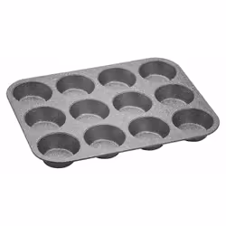 Aeternum Y0B9MF0120, Moule à muffins, Rectangulaire, Surface plate, Gris, Acier, 1 pièce(s)
