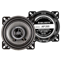 New Majestic AP-205 enceinte de voiture Rond 2-voies 100 W 2 pièce(s)