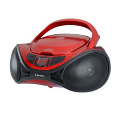 New Majestic AH-1262 AX Analogique et numérique FM Noir, Rouge Lecture de MP3