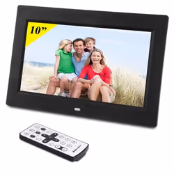 New Majestic DF-820, 25,6 cm (10.1"), 1024 x 600 pixels, TFT-LCD, 16:9, BMP, GIF, JPEG, PNS, 3GP, AVI, H.263, H.264, MKV, MOV ...
