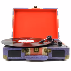 New Majestic TT-43 BT/USB/SD/AX Tourne-disque entraîné par courroie Bleu, Rouge, Blanc