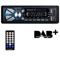 New Majestic DAB-442 BT récepteur multimédia de voiture Noir 180 W Bluetooth