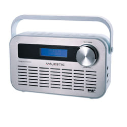 New Majestic DAB-843W Radio portable Numérique Argent