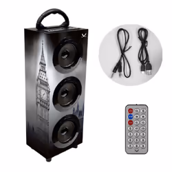 New Majestic TS 100BT, Sans fil, A2DP, Noir, Gris, Rouge, Jaune, LED, MP3, MMC