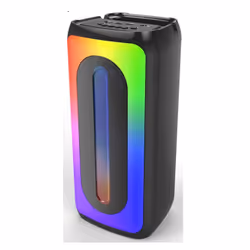 New Majestic 116302 BK haut-parleur portable et de fête Noir 20 W