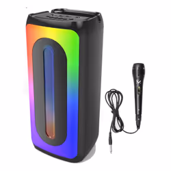 New Majestic 116302 BK haut-parleur portable et de fête Noir 20 W