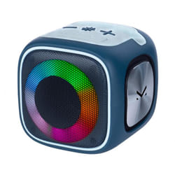 New Majestic FIRE 3 Enceinte portable stéréo Bleu, Argent 7 W