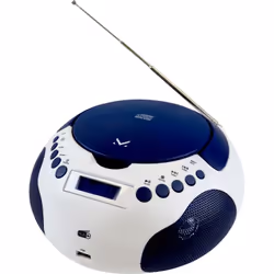 New Majestic AH 265 DAB WB Numérique DAB, DAB+, FM, PLL Bleu, Blanc Lecture de MP3 - Vue supplémentaire 2
