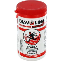 Diavolina 8002840150008 Produit de ramonage de conduit de cheminée et de cheminée