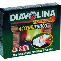 Allume-feu 40 cubes pour cheminées et grills Allume-feu 40 cubes est la solution idéale pour allumer facilement des cheminées ...