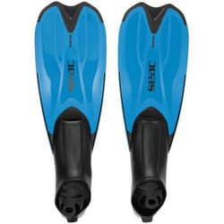 Palmes de plongée Spinta - SEAC - Bleu - Chausson en thermo gomme à double densité