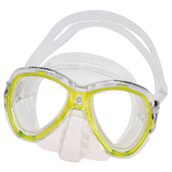 SEAC Elba Verre trempé Polycarbonate, Silicone Transparent, Jaune Enfant