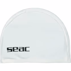 SEAC 8002908384666, Blanc, Casquette, Unisexe, Adulte, Natation, Elastane, Polyamide