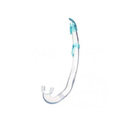 SEAC Flash En forme de J Adulte Bleu, Transparent Tuba
