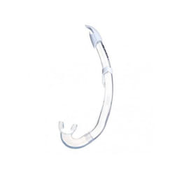 SEAC Flash En forme de J Adulte Transparent, Blanc Tuba normal