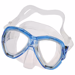 SEAC Ischia Verre trempé Polycarbonate, Silicone Bleu, Transparent Adulte