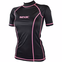 Seac T-Sun Short Femme Rash Guard t-shirt de protection anti UV pour la natation ou la plongèe - 1550016008105A