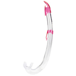 SEAC Flash En forme de J Adulte Rose, Transparent Tuba normal