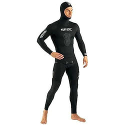 Combinaison de pêche - SEAC - Black Shark - Néoprène 5 mm - Deux pièces - Imperméable
