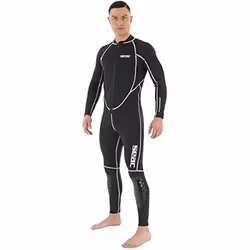 Combinaison monopièce - SEAC - Carezza - Néoprène doublé 2mm - Renforts genoux - ZIP frontal