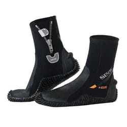 Seac  Basic HD Chaussons de plongée 5 mm noir Noir XXS - 67900/XXS