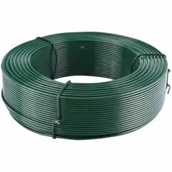 Description générale Le fil métallique extra lourd vert de 100 m est un fil plastifié très résistant et antirouille, idéal po ...