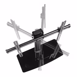 nuovaVideosuono LCD60 support pour téléviseur 55" Noir