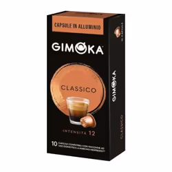 Gimoka In Alluminio Classico, Capsule de café, Café, Nespresso, 10 tasses, Multicolore, 55 g
