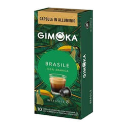 Gimoka In Alluminio Brasile Capsule de café 10 pièce(s)