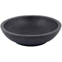Porte-savon d'appui gris en polyrésine support pour savon mod. Afra