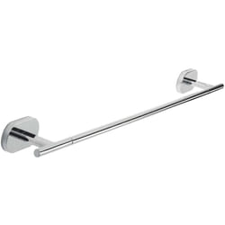 Metaform - Barre porte-serviettes murale 52 cm en céramique et métal fixation murale mod. Louise