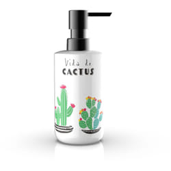 Metaform - Distributeur de savon à poser blanc en céramique mod. Cactus