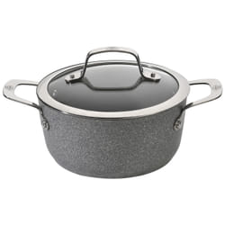 BALLARINI 75002-829-0 casserole à sauce 4,7 L Rond Gris